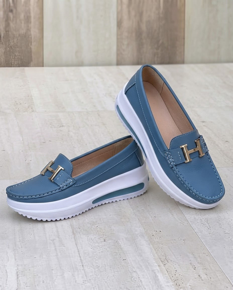 Gaia Moccasin — Platform with Clamp