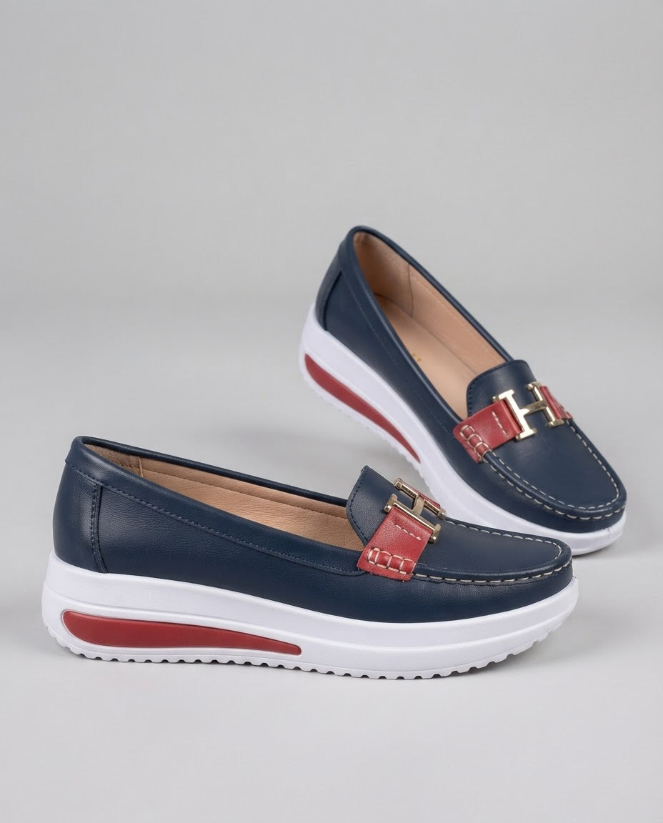 Gaia Moccasin — Platform with Clamp