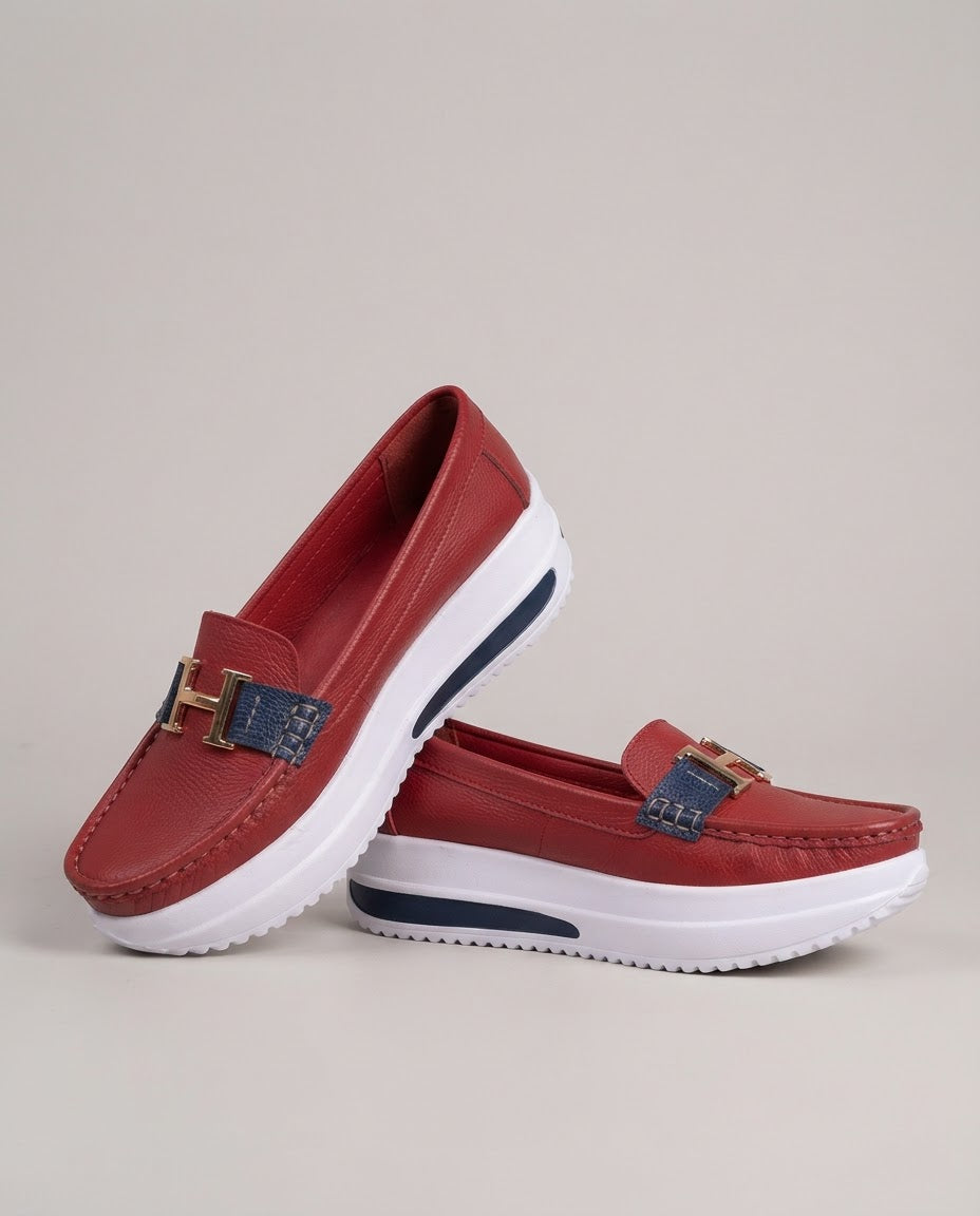 Gaia Moccasin — Platform with Clamp