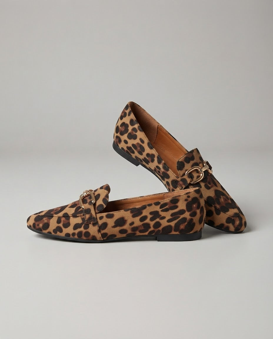 Chiara Moccasin — Leopard