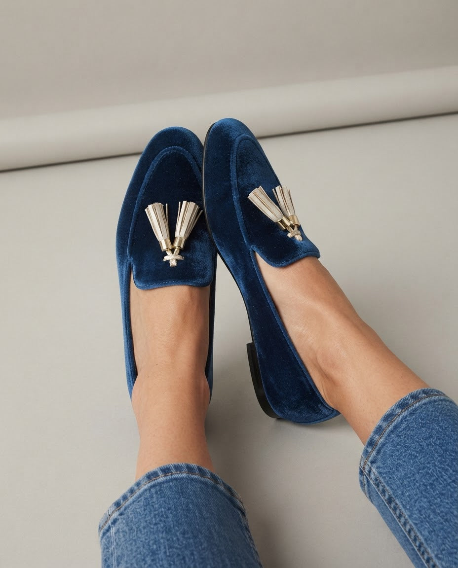 Vittoria Loafer — Blue