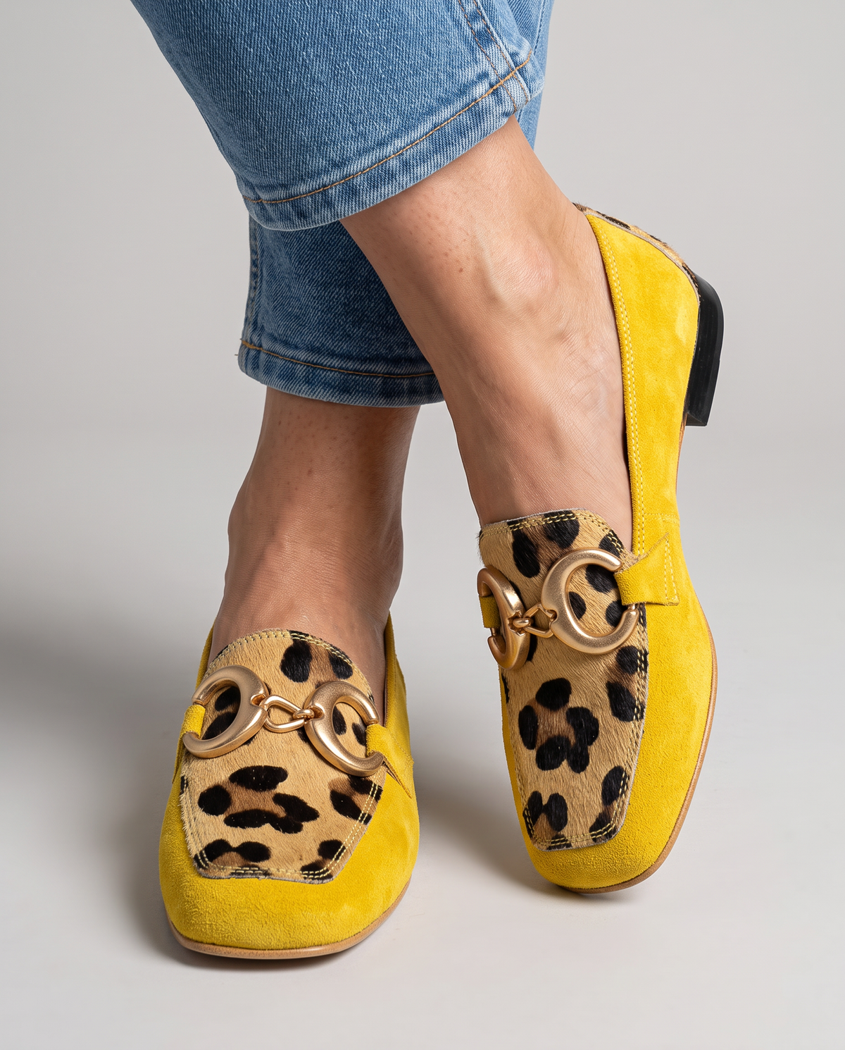 Assunta | Animal Print Loafers