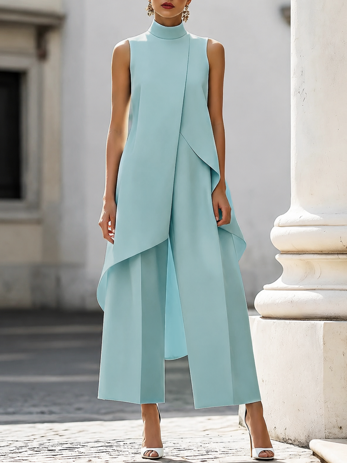 Martina | Elegant Wide-Leg Jumpsuit
