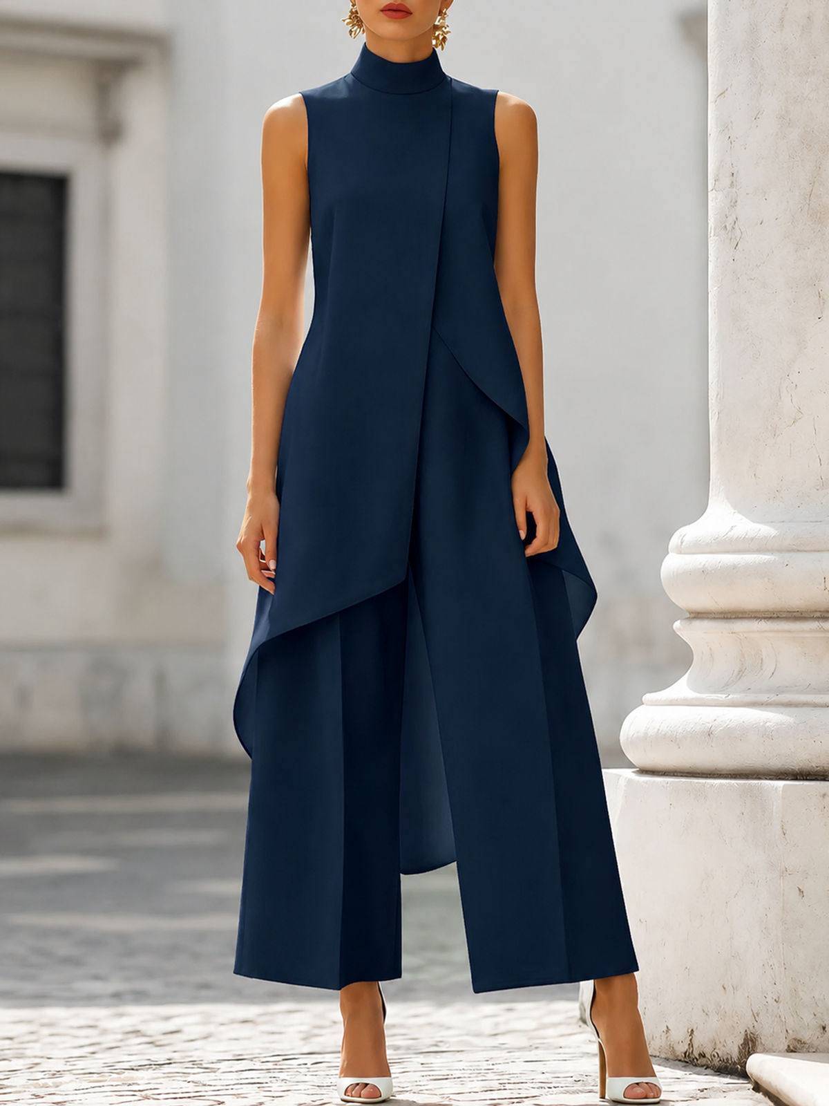 Martina | Elegant Wide-Leg Jumpsuit