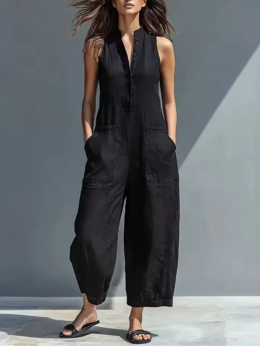 Clara Timeless Jumpsuit with Minimalist Design