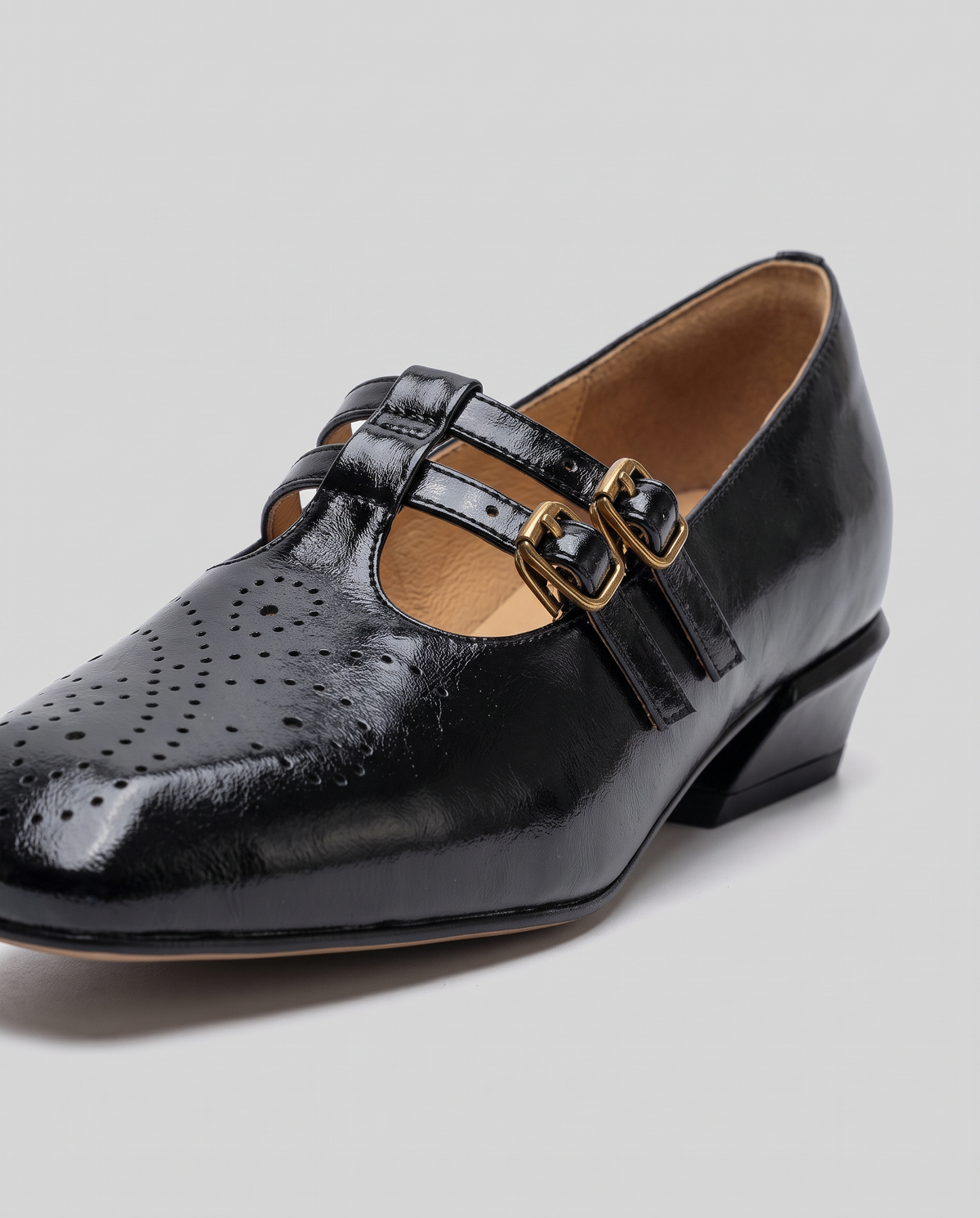 Mary Jane Lucca — Square Toes with Double Buckle