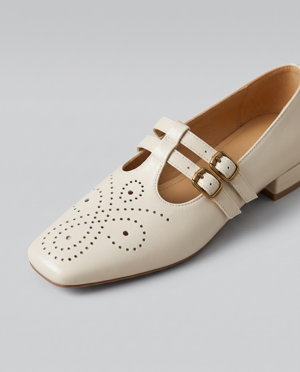 Mary Jane Lucca — Square Toes with Double Buckle
