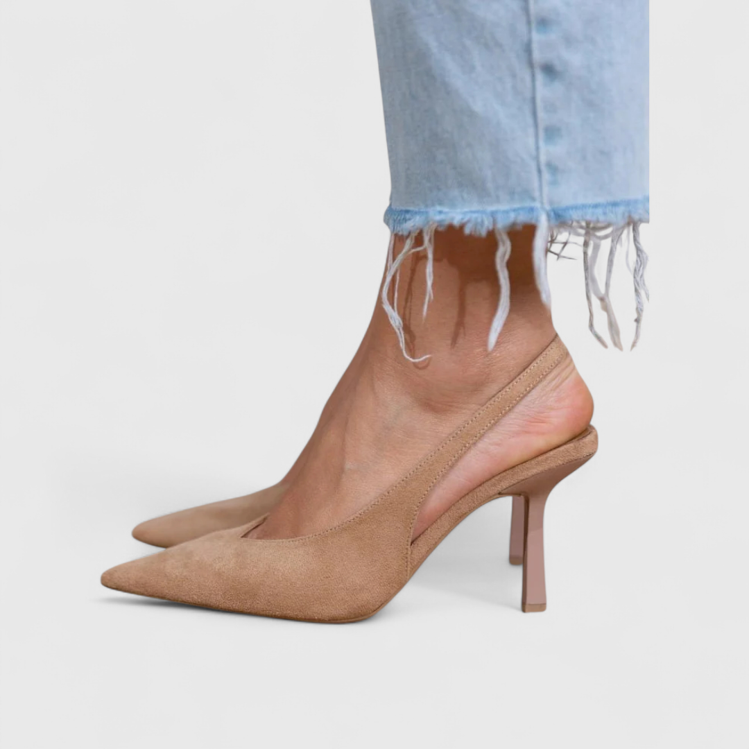 Giselle | Orthopaedic Sling Back Pointed Heels