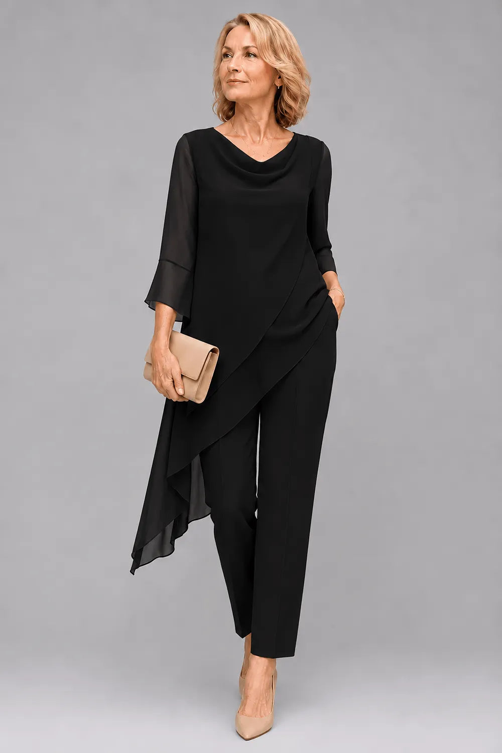 Flowing Wedding Guest Pant Set