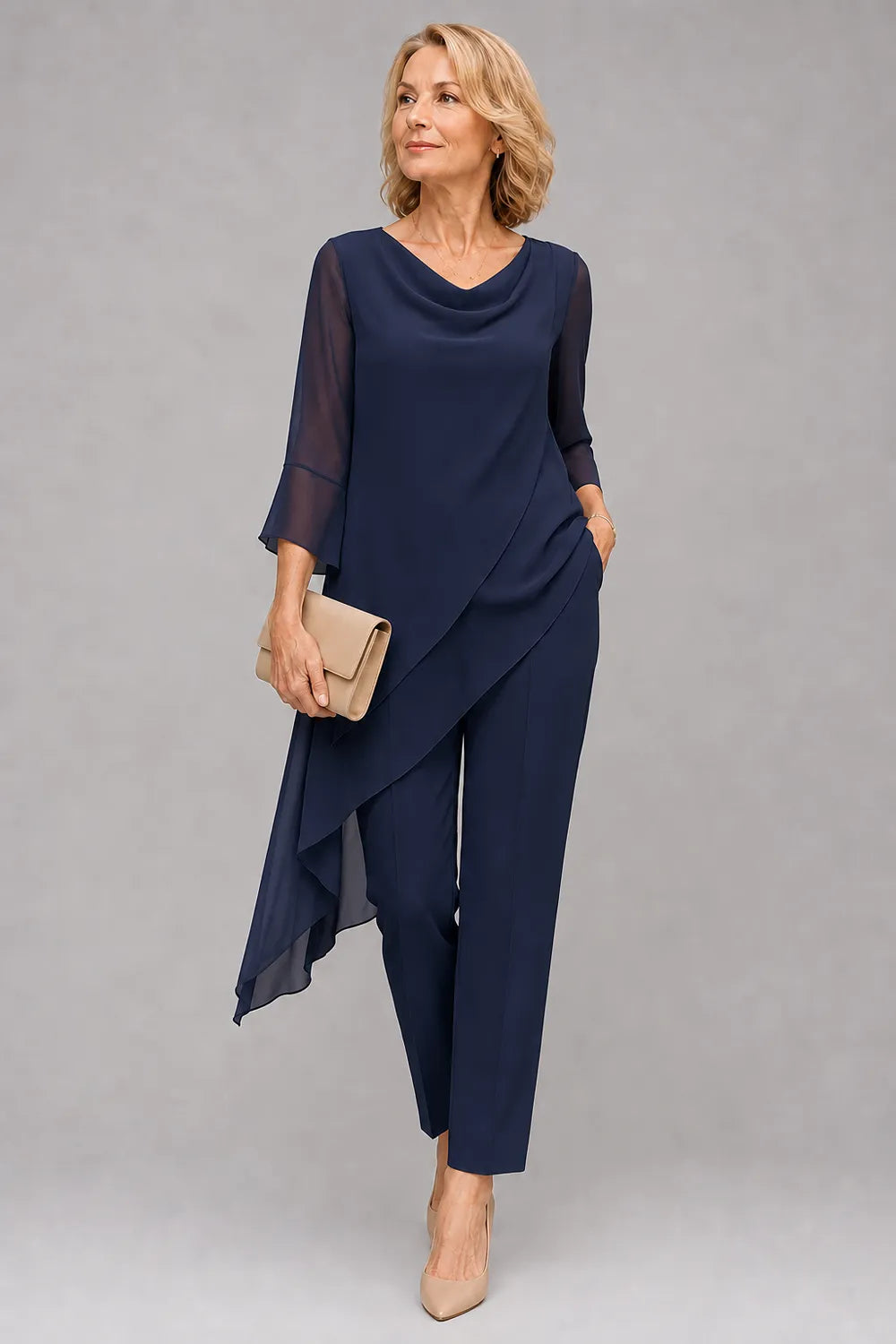 Flowing Wedding Guest Pant Set