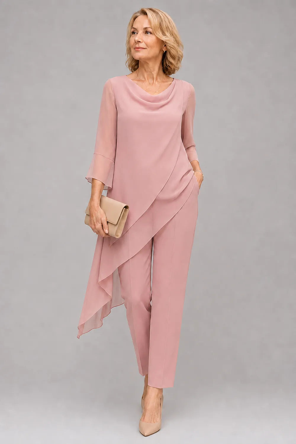 Flowing Wedding Guest Pant Set