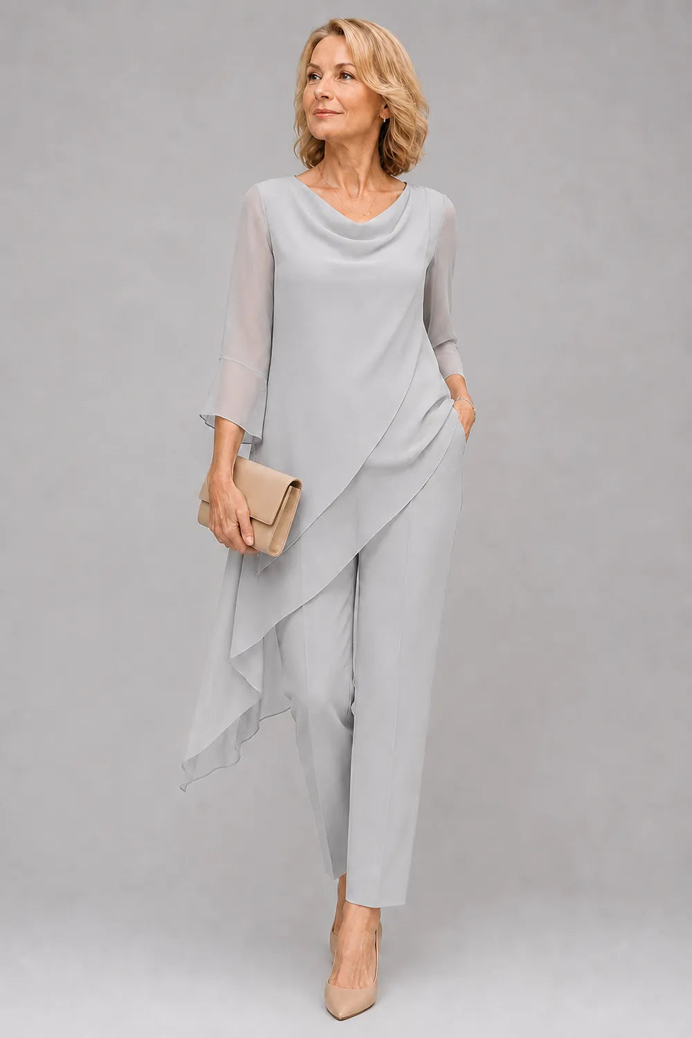 Flowing Wedding Guest Pant Set