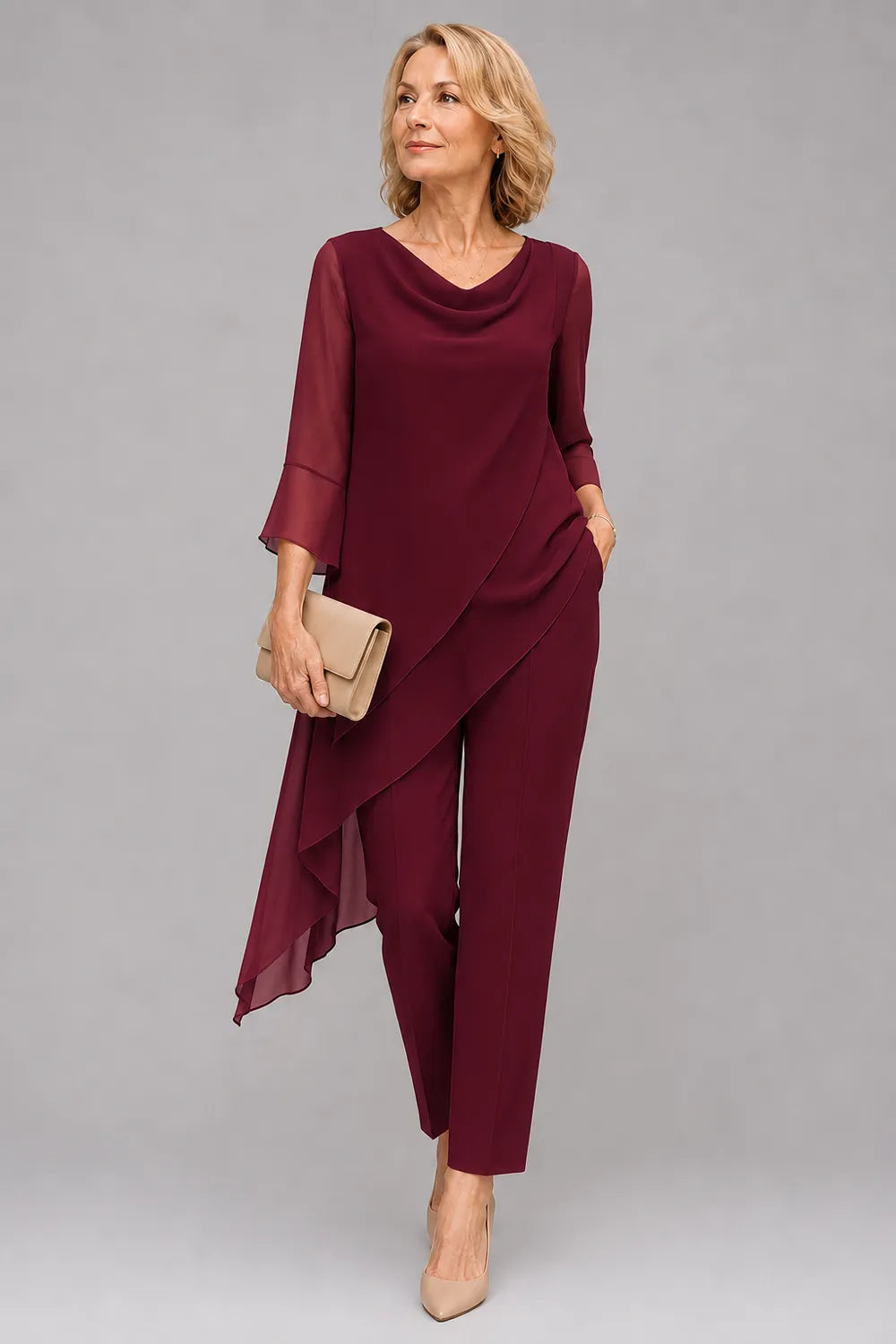 Flowing Wedding Guest Pant Set
