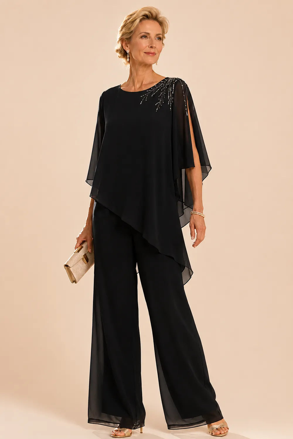 Embellished Mother of the Bride Trouser Suit