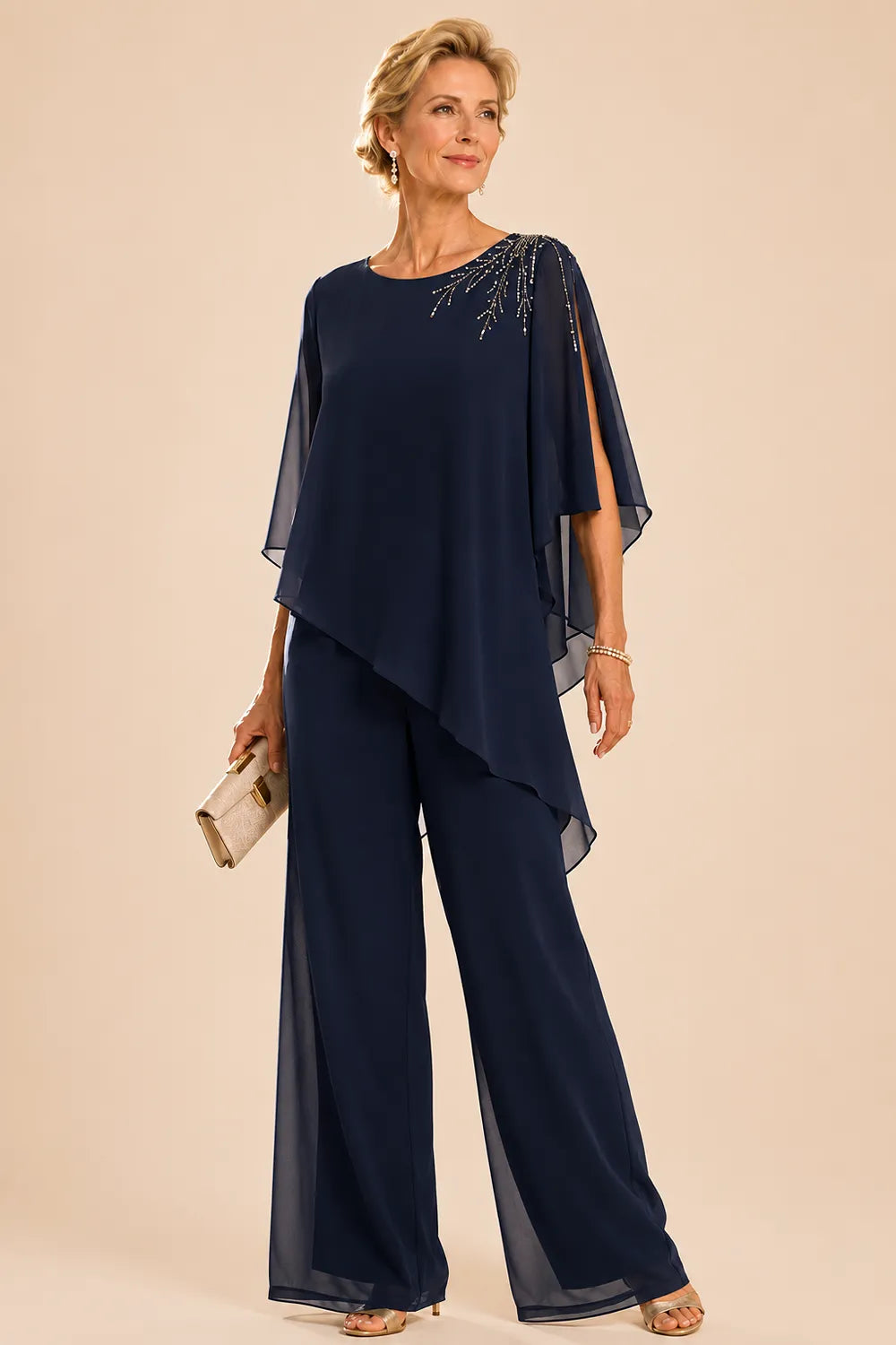 Embellished Mother of the Bride Trouser Suit