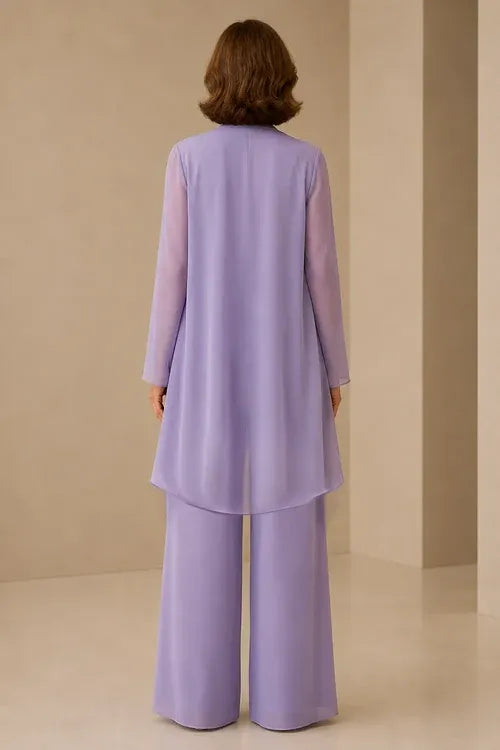 Graceful Mother of the Bride Pant Suit