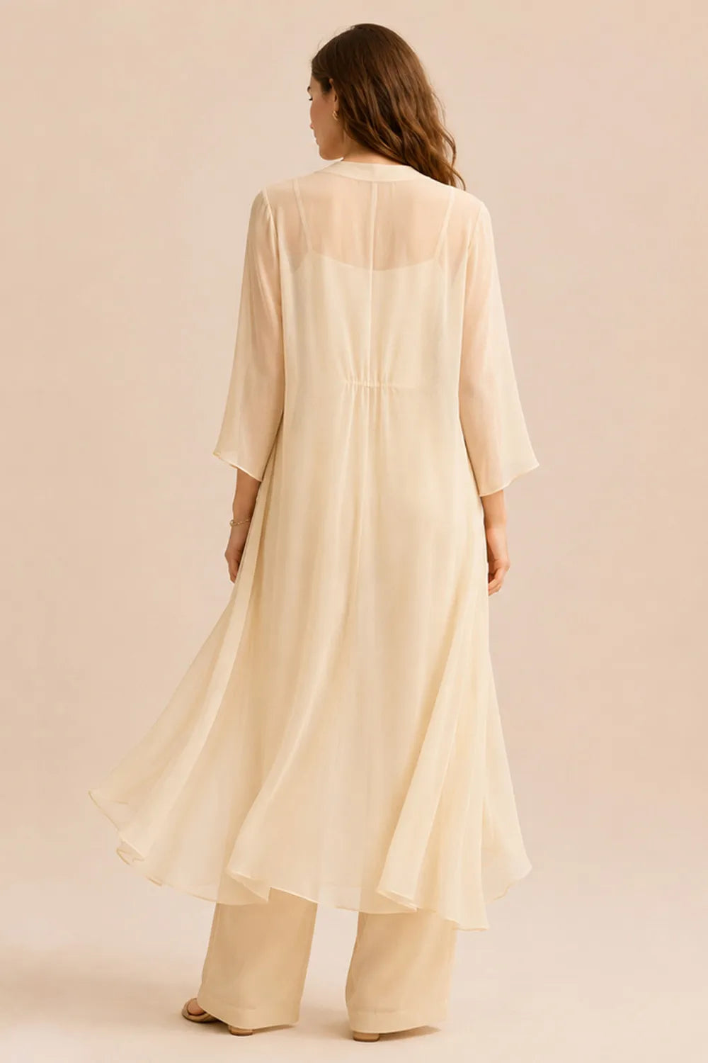 Refined Camisole and Jacket Trouser Set