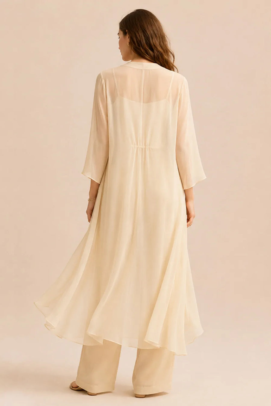 Refined Camisole and Jacket Trouser Set