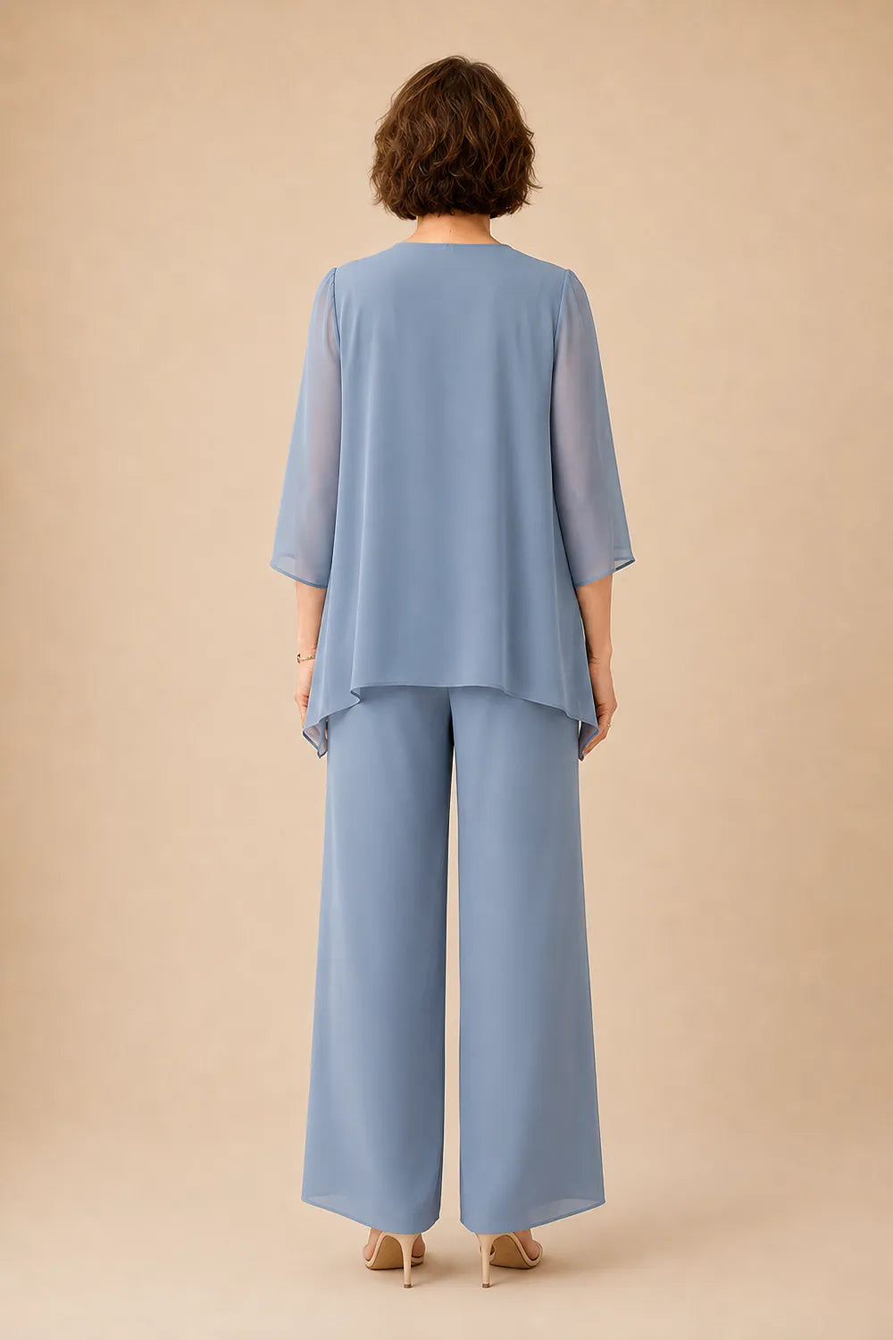 Mother of the Bride Overlay Trouser Suit