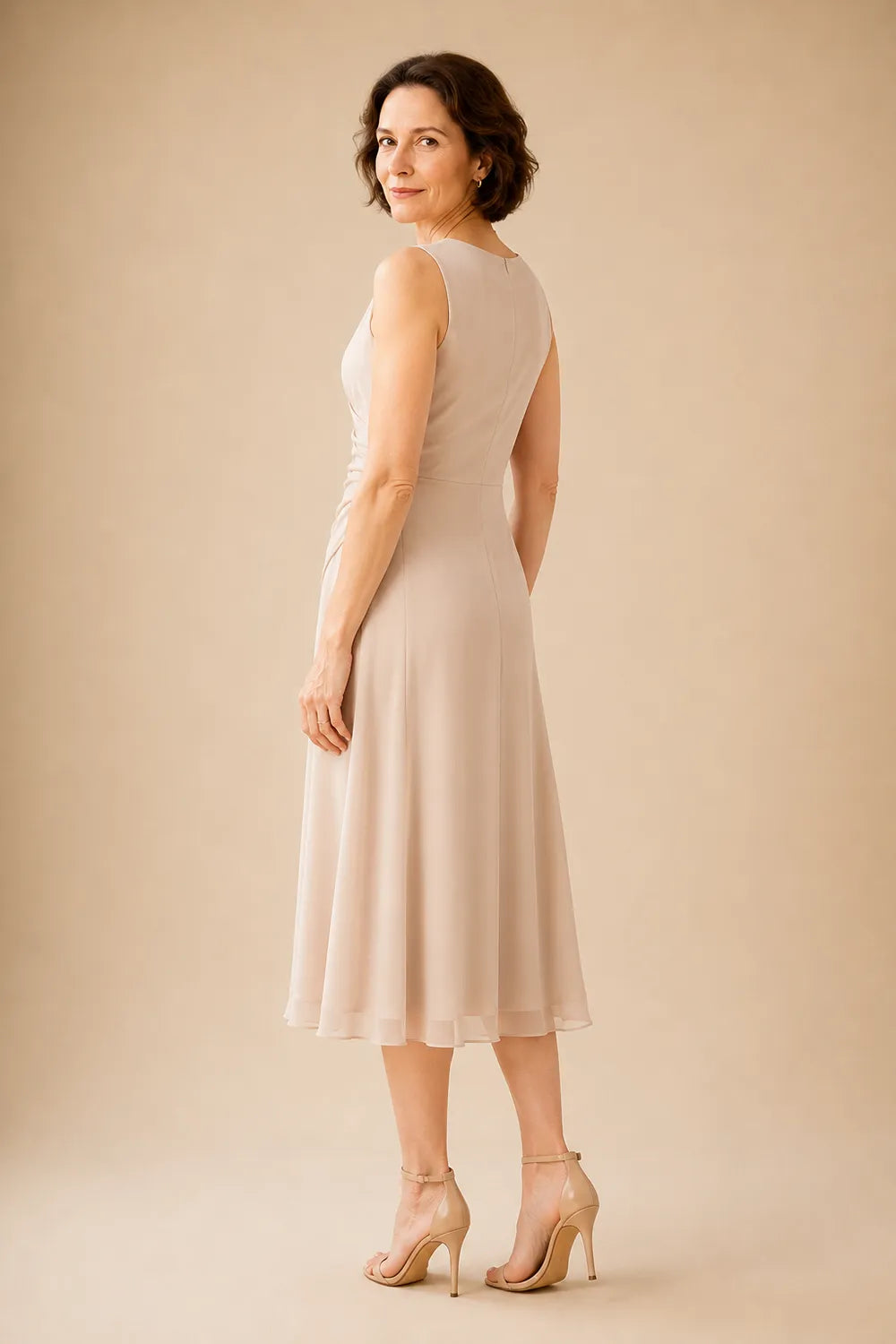 Mother of the Bride Midi Dress with Jacket
