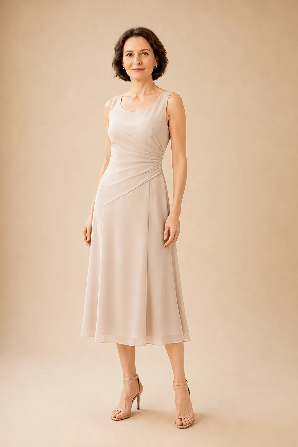 Mother of the Bride Midi Dress with Jacket