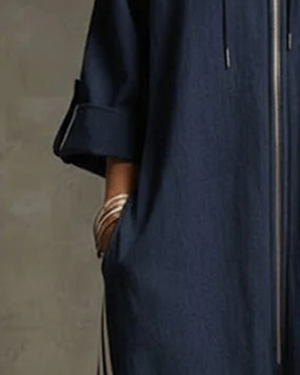 Sporty Striped Zip-Up Jumpsuit