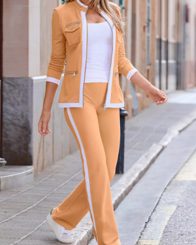 Alessia Set | Comfortable Elegance That Flatters - Yellow