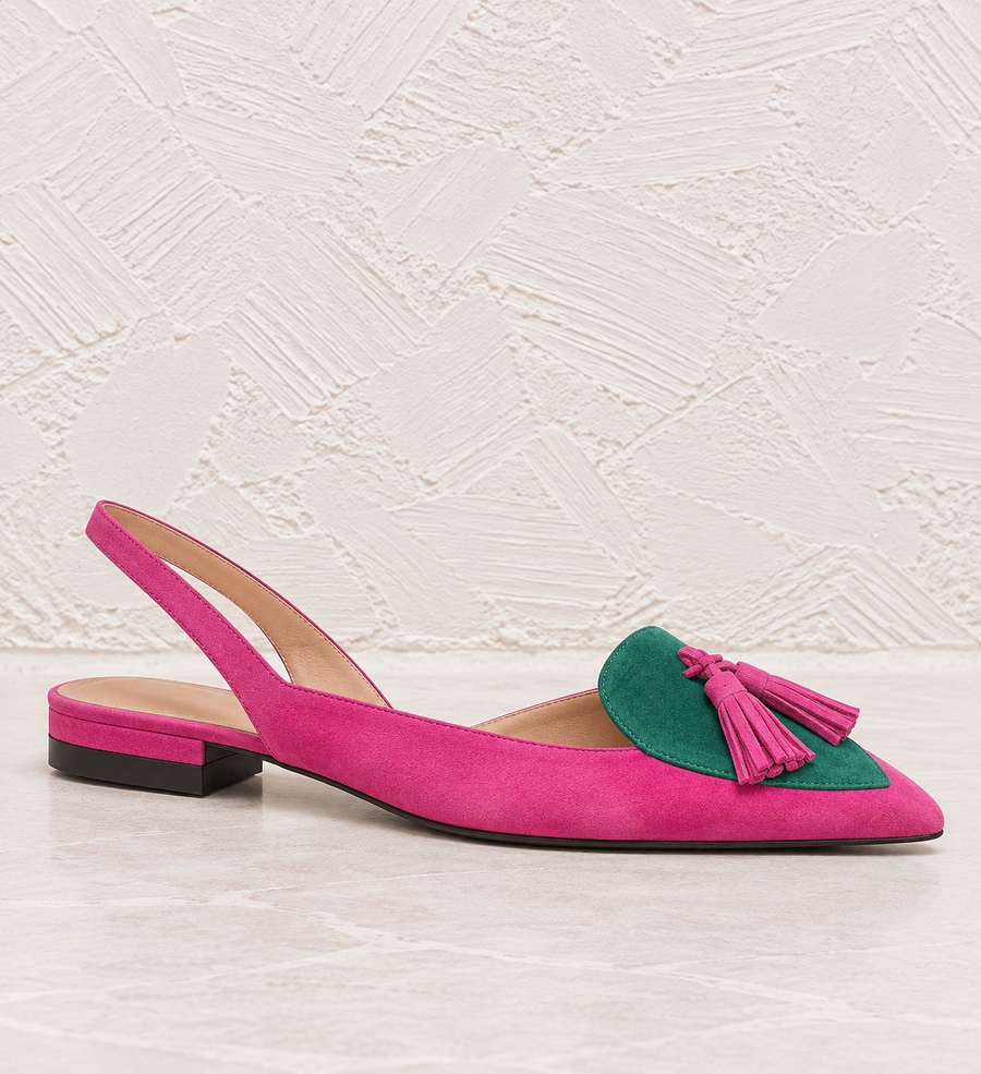 Lorena | Sandals with Straps & Tassel Details