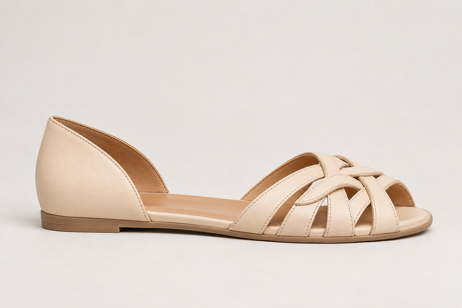 Camila | Elegant Cream Sandals